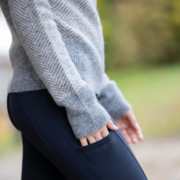 Kingsland KLAudrey Ladies Half Zip gebreide trui